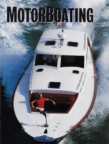 Santa Cruz Coastal Flyer 39 Motorboating Magazine Reprint Brochure