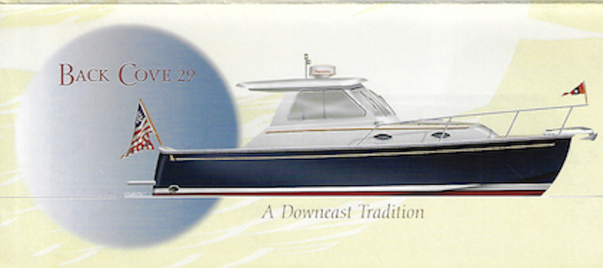 Back Cove 29 Launch Brochure
