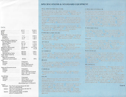 Atlantic 44 Long Range Cruiser Brochure
