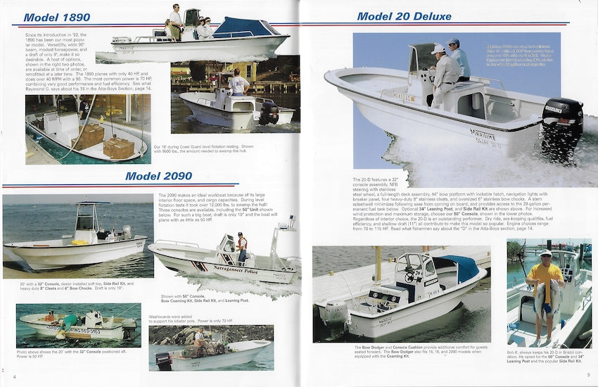 Maritime Skiff 2003 Brochure – SailInfo I boatbrochure.com
