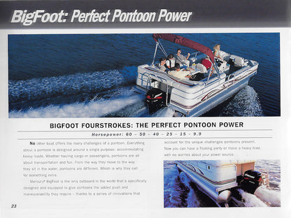 Mercury 2004 Outboard Brochure