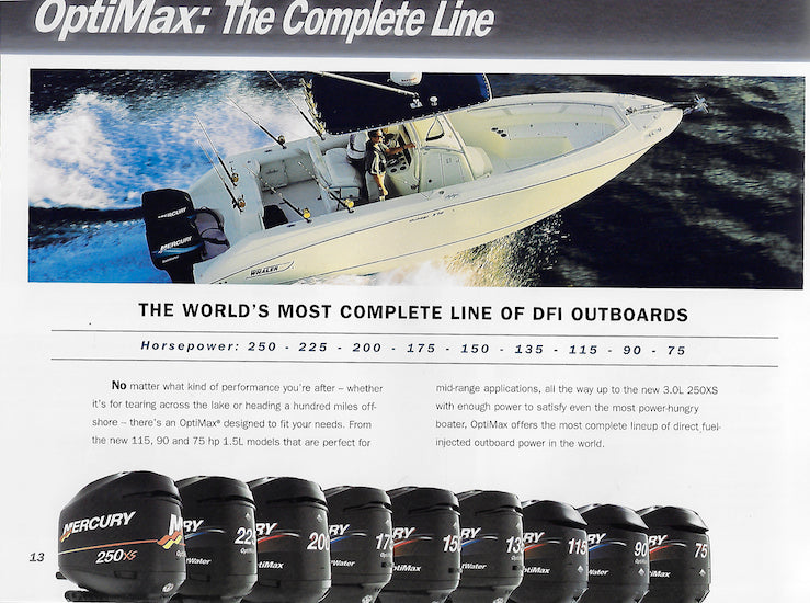 Mercury 2004 Outboard Brochure