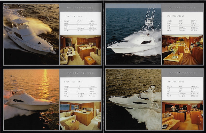 Hatteras 2004 Brochure