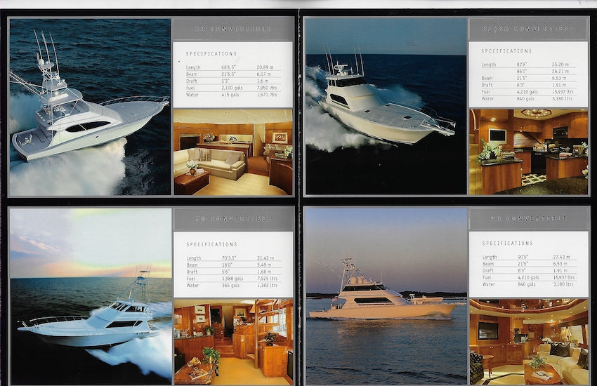 Hatteras 2004 Brochure