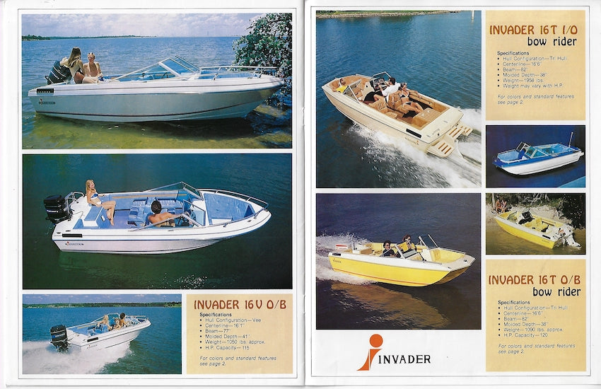 Invader 1980 Brochure