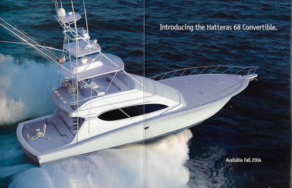 Hatteras 68 Convertible Launch Brochure