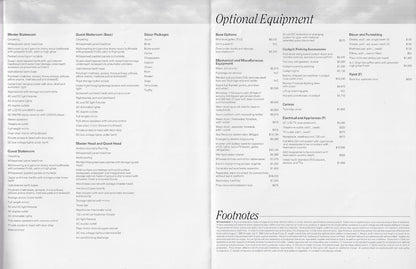 Hatteras 50 Convertible Specification Brochure