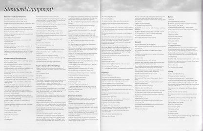 Hatteras 54 Convertible Specification Brochure