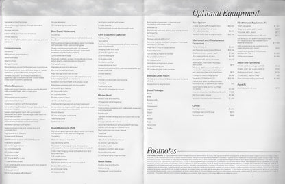 Hatteras 6300 Raised Pilothouse Specification Brochure