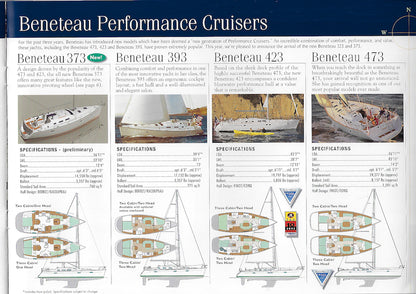 Beneteau 2004 Sail Brochure