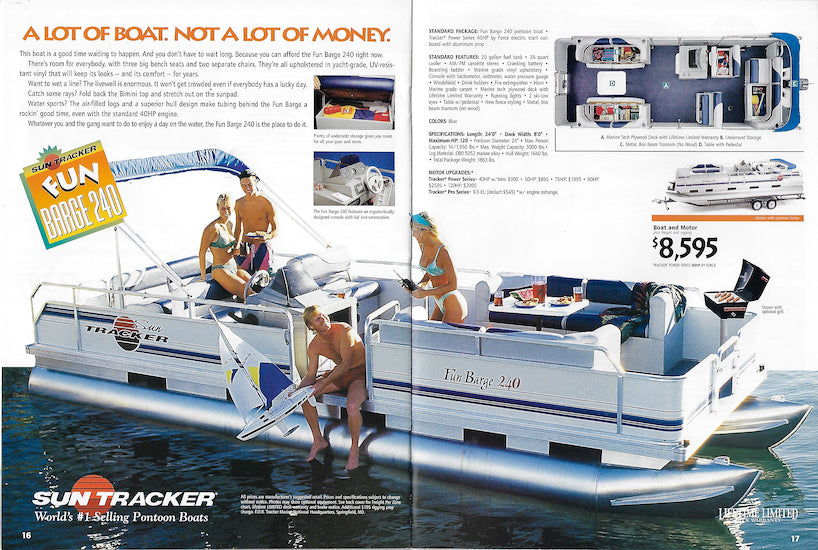 Sun Tracker 1996 Brochure