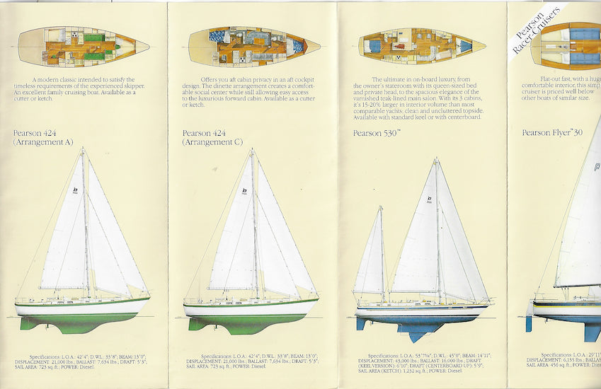 Pearson 1984 Brochure