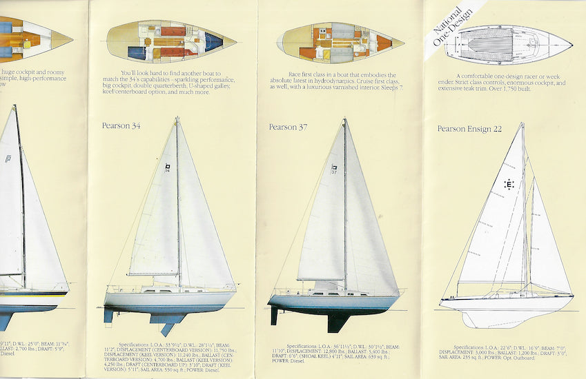 Pearson 1984 Brochure