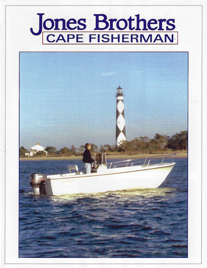 Jones Brothers Cape Fisherman Brochure
