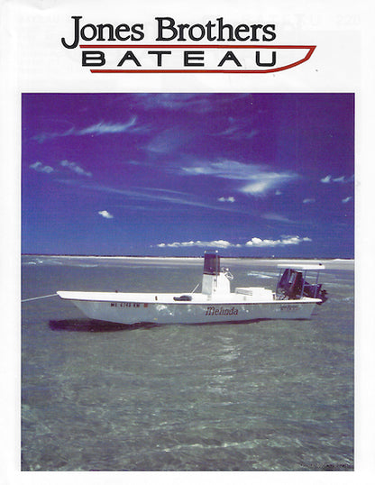 Jones Brothers Bateaux Brochure