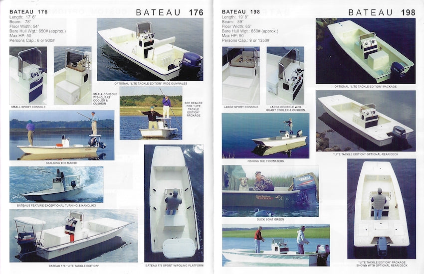 Jones Brothers Bateaux Brochure