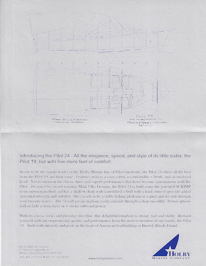 Holby Pilot 24 Brochure