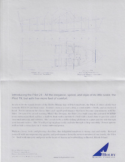 Holby Pilot 24 Brochure