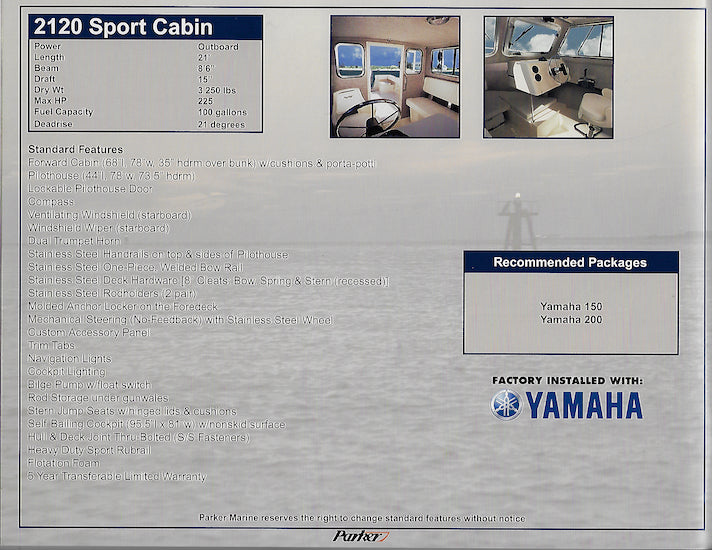 Parker 2004 Brochure