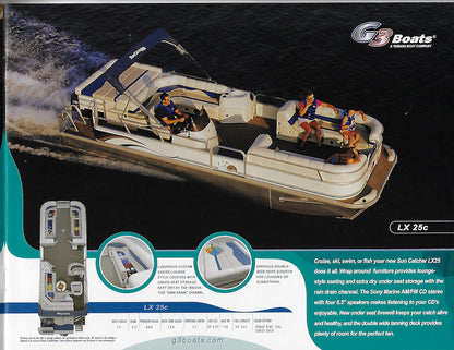 G3 2004 Sun Catcher Pontoon Brochure
