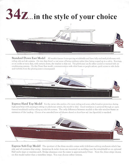 MJM 34z Brochure Package
