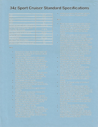 MJM 34z Brochure Package