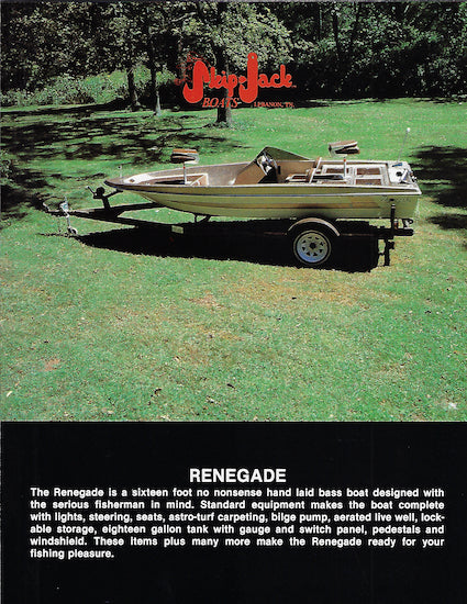 Skip Jack Renegade Brochure
