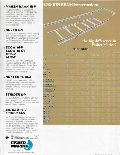 Fisher Brochure
