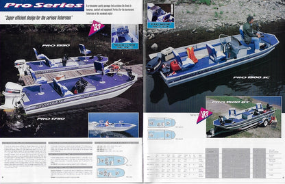 Princecraft 1993 Fishing Brochure