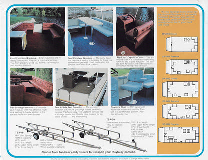 Playbuoy 1983 Pontoon Brochure