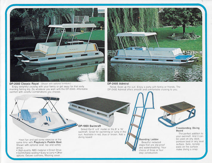 Playbuoy 1983 Pontoon Brochure