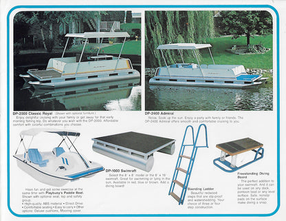 Playbuoy 1983 Pontoon Brochure