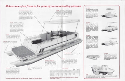 Playbuoy 1982 Pontoon Brochure