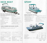 Tahoe 1994 Pontoon Brochure