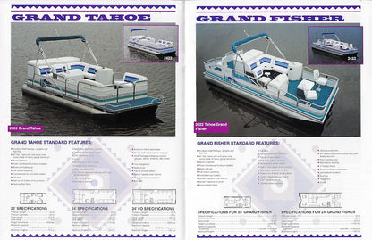 Tahoe 1995 Pontoon Brochure