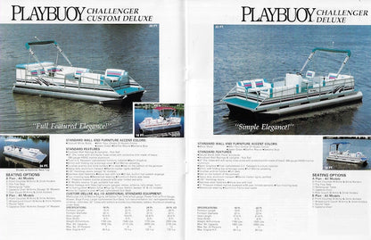 Playbuoy 1994 Pontoon Brochure