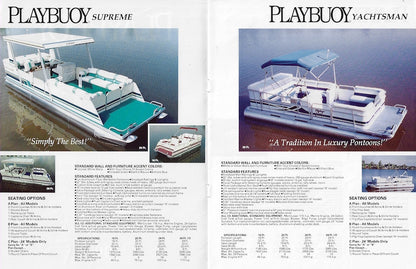Playbuoy 1993 Pontoon Brochure