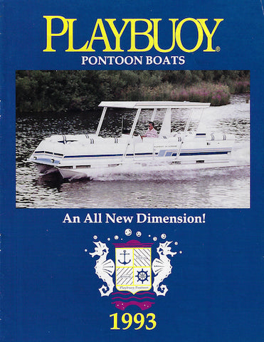 Playbuoy 1993 Pontoon Brochure