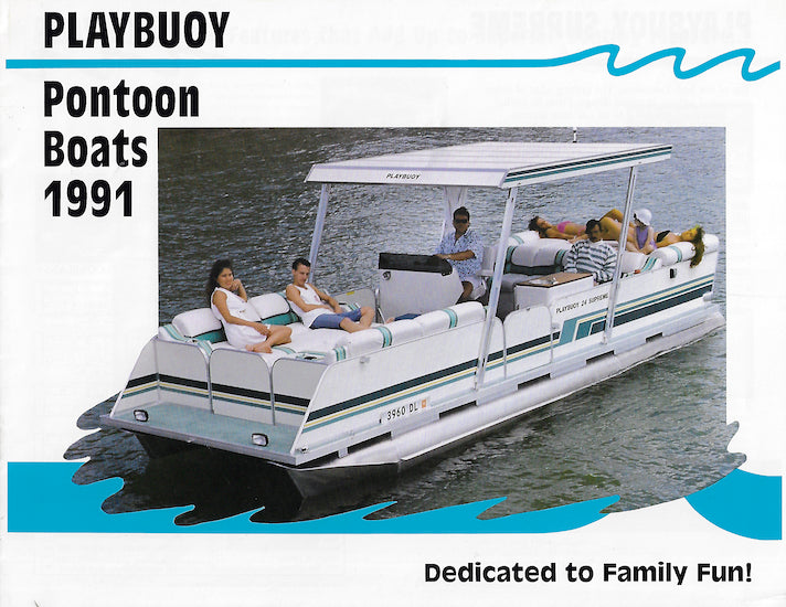 Playbuoy 1991 Pontoon Brochure