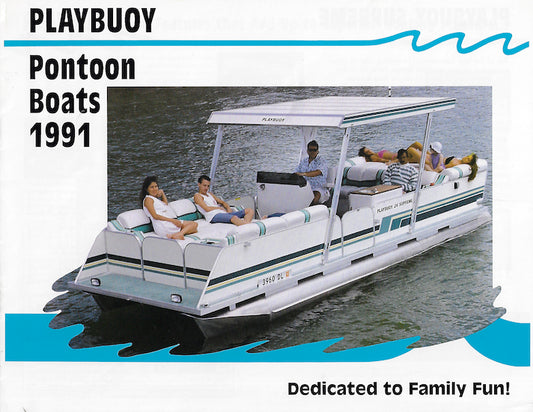 Playbuoy 1991 Pontoon Brochure