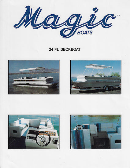 Magic 24 Deck Boat Brochure