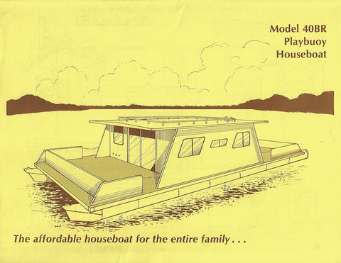 Playbuoy Houseboat 40BR Brochure