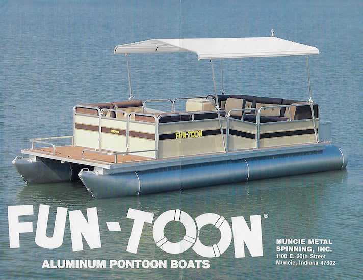 Muncie 1980s Fun-Toon Pontoon Brochure