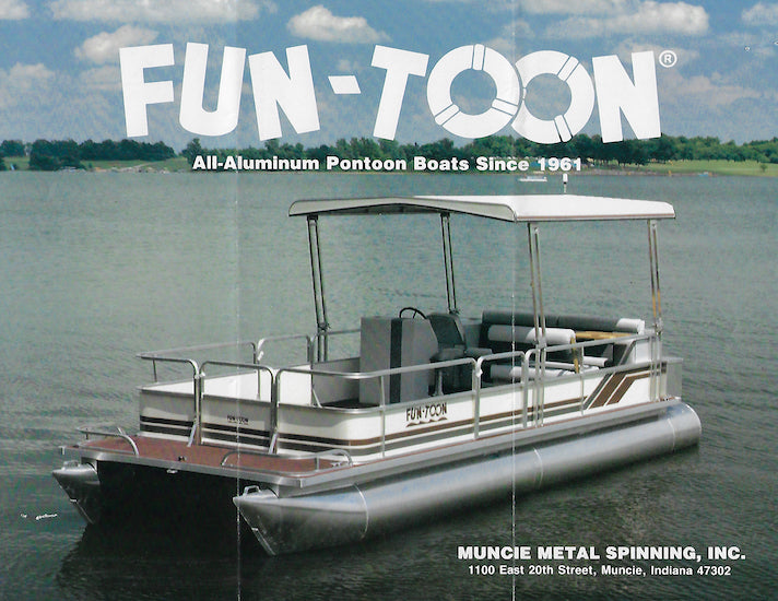 Muncie 1980s Fun-Toon Pontoon Brochure