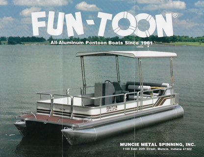 Muncie 1980s Fun-Toon Pontoon Brochure