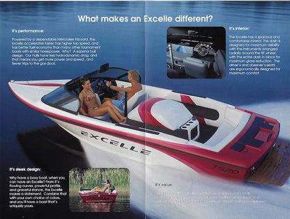 Excelle Ski Boat Brochure