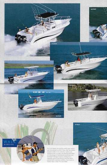 Pro Line 2004 Poster Brochure