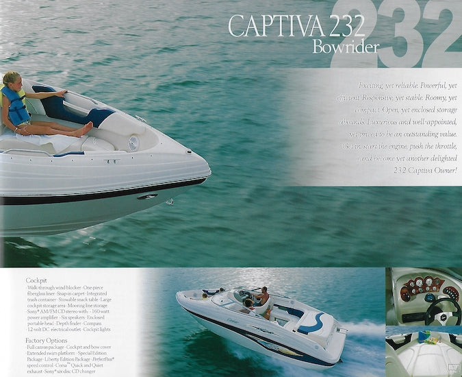 Rinker 2004 Captiva Sport Boats Brochure