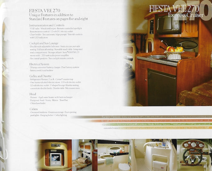 Rinker 2004 Fiesta Vee Cruisers Brochure