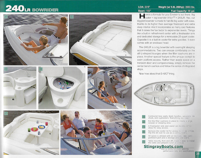 Stingray 2004 Brochure